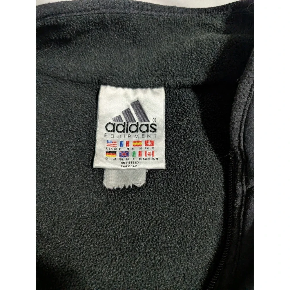 Adidas Equipment Mark Gonzales Fleece‎ Jacket Small Black Vintage EQT Skate Rare